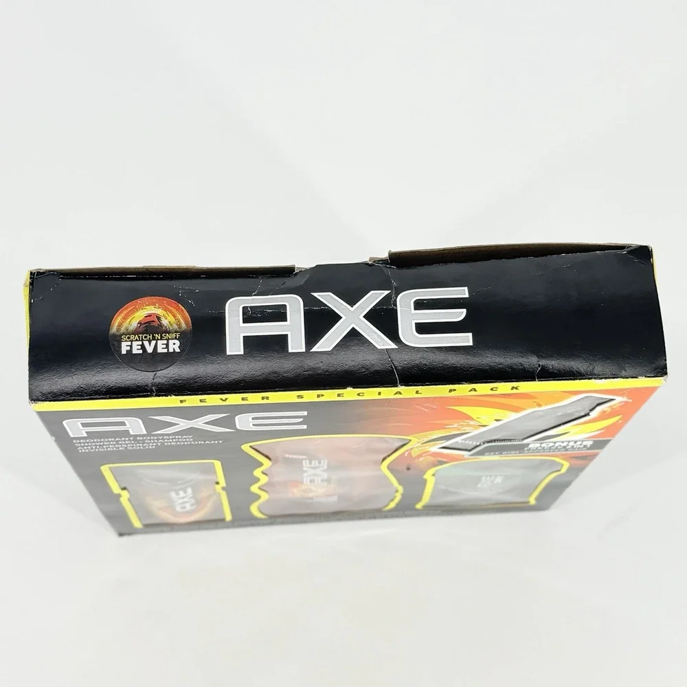 AXE Fever Brazilian Hot Mud Dragonfruit Retired Deodorant Body Spray Shower Gel